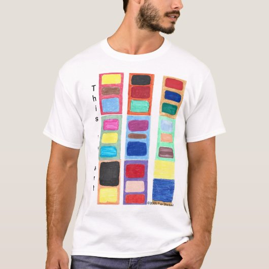 Dit is kunst t-shirt (Voorkant)