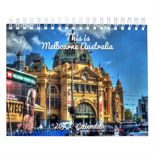 Dit is Melbourne Australia Calendar Kalender (Hoes)