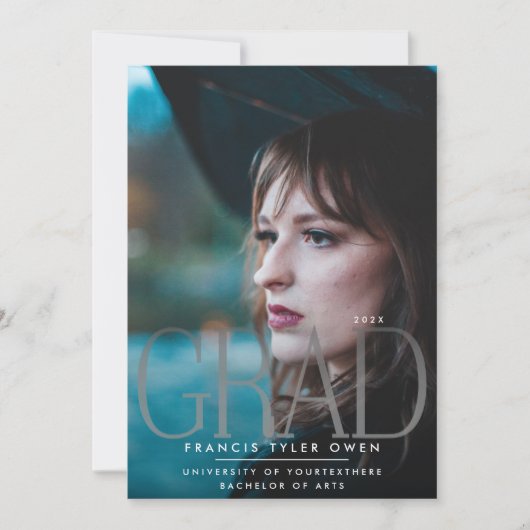 Dit is mij | Moderne AFSTUDEERDER Fade-tekst | Fot Aankondiging (Voorkant)