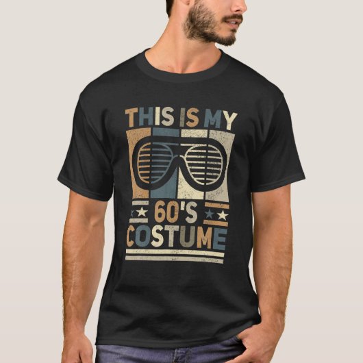Dit is mijn 60S kostuum 60 stijlen Man 60's Disco  T-shirt (Voorkant)
