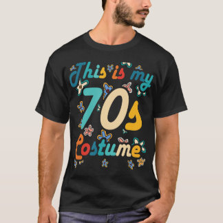 Dit is mijn 70s Costume 1970s Retro  hippie T-shirt