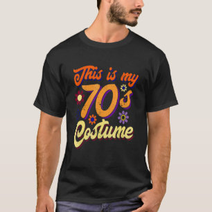 Dit is mijn 70s kostuum 1970s Retro  Hippie T-shirt