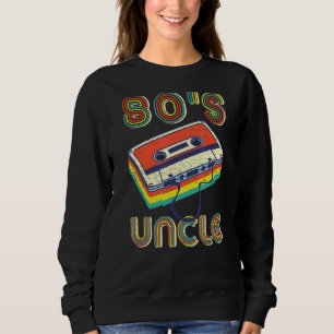 Dit is mijn 80e Oom Retro 80's 90-jarige Partij Trui