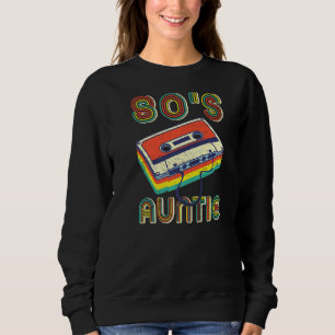 Dit is mijn 80e tante Retro 80's 90-jarige feest Trui