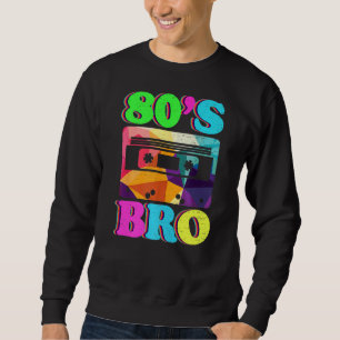 Dit is mijn 80s Bro Retro 80's 90-jarige feest Trui