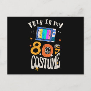 Dit is mijn 80s Costume Grunge effect Briefkaart