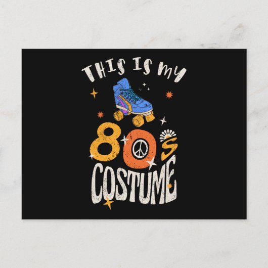 Dit is mijn 80s Costume Grunge effect Briefkaart (Voorkant)