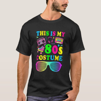 Dit is mijn 80S-kostuum  Retro waar ik van hou. T-shirt