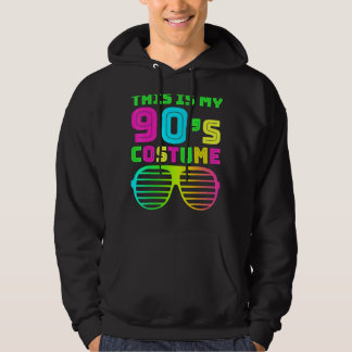 Dit is mijn 90s Costume Retro 90s Music Theme Part Hoodie