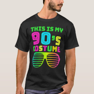 Dit is mijn 90s Costume Retro 90s Music Theme Part T-shirt