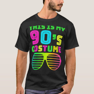Dit is mijn 90s Costume Retro 90s Music Theme Part T-shirt
