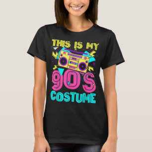 Dit is mijn 90s Costume Retro 90s Music Theme Part T-shirt