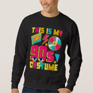 Dit is mijn 90s Costume Retro 90s Theme Party Nine Trui