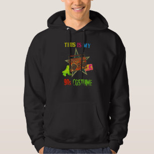 Dit is mijn 90s Costume Retro Music Party H Hoodie