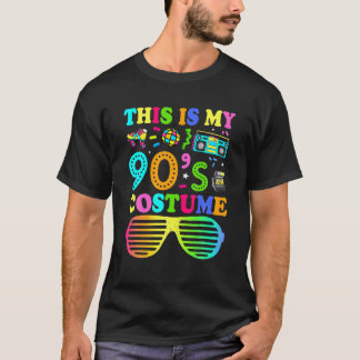Dit is mijn 90S kostuum 90's party 1990S Halloween T-shirt