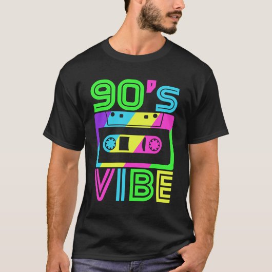 Dit is mijn 90s Vibe T-shirt 80's 90-partij (Voorkant)