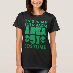 Dit is mijn Alien uit gebied 51 Costume Halloween T-shirt