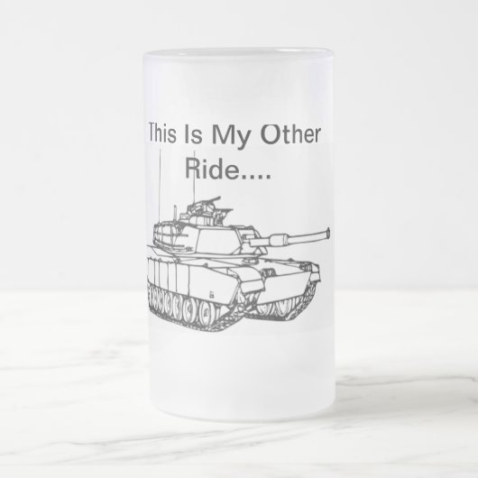 Dit is mijn andere M1A1-Mok Matglas Bierpul (Center)