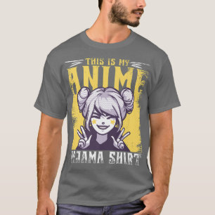 Dit is mijn Anime Pajama T-shirt