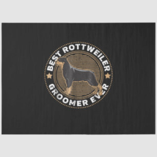 Dit is mijn beste rottweiler tissuepapier