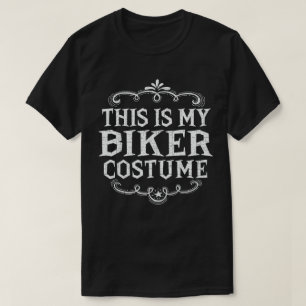 Dit is mijn biker kostuum Funny Lazy Halloween T-shirt