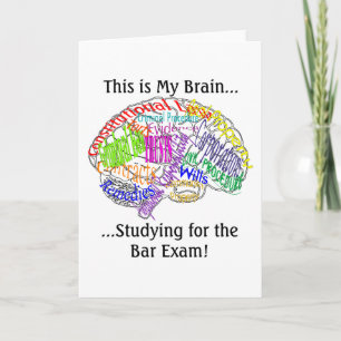 Dit is mijn brein...Bar examen Kaart