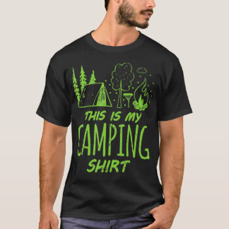 Dit is mijn Camping Camper Gift T-shirt
