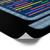 Dit is mijn computerprogrammeerprogramma voor code poster (Hoek)