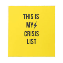 Dit is mijn Crisislijst™ – Bold Burnout-Core
