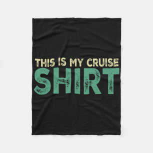 Dit Is Mijn Cruise Shirt Leuk Ik Hou Van Cruises V Fleece Deken