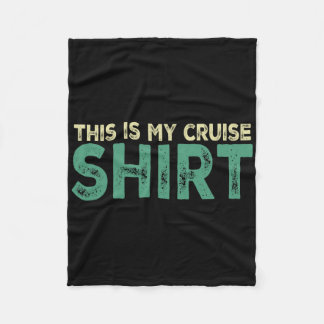 Dit Is Mijn Cruise Shirt Leuk Ik Hou Van Cruises V Fleece Deken