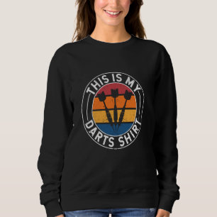 Dit is mijn darts Shirt Funny Dart Lover Sport Pla