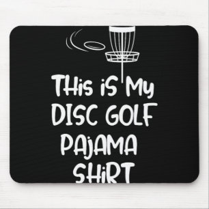 Dit Is Mijn Disc Golf Pyjamashirt, Grappige Disc G Muismat