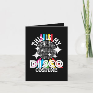 Dit is mijn discokostuum - Funky feest uit de jare Feestdagen Kaart
