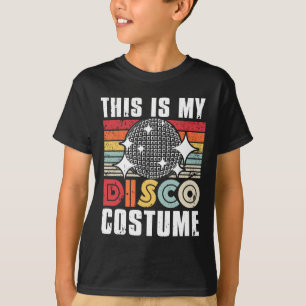 Dit is mijn discokostuum jaren 70  jaren 70 dansen t-shirt