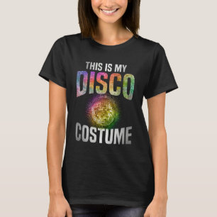 Dit is mijn discomerkwaardigheid 70s Halloween-fee T-shirt