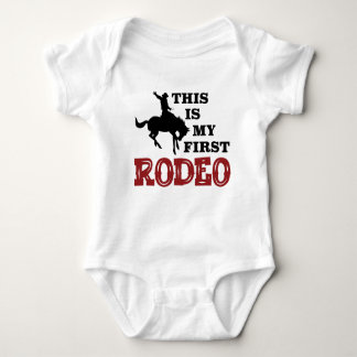 Dit is mijn eerste Rodeo Bodysuit voor de eerste v