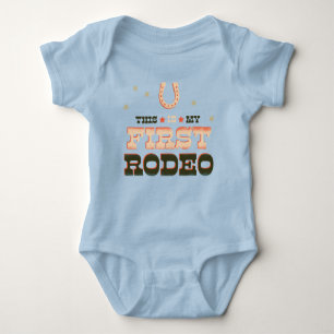 Dit is mijn eerste Rodeo - First Birthday T-shirt