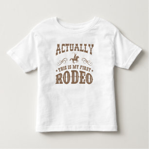 Dit is mijn eerste rodeo kinder shirts