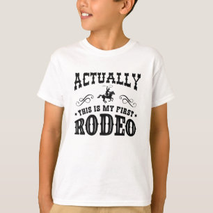 Dit is mijn eerste rodeo t-shirt