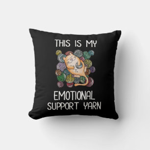 Dit is mijn emotionele steundraad kussen
