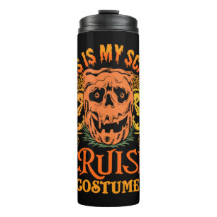 Dit is mijn eng cruise Costume Funny Halloween Thermosbeker
