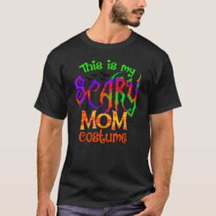 Dit is mijn eng mam kostume Halloween kostuum T-shirt