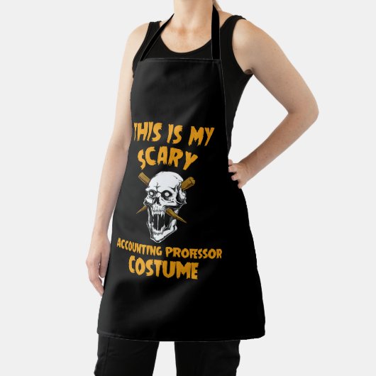 Dit is mijn enge boekhoudkundige professor Hallowe Schort (Insitu)