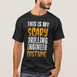Dit is mijn enge booringenieurskostuum Funny H T-shirt