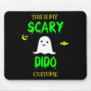 Dit is mijn enge Dido kostuum Halloween Lazy Easy Muismat