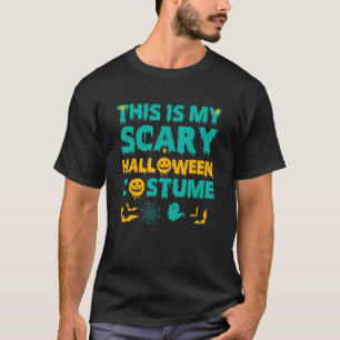 Dit is mijn enge Halloween kostuum Halloween T-shirt