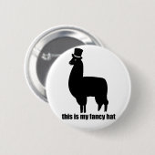 Dit is mijn Fancy Pet Llama Button (Voorkant /achterkant)