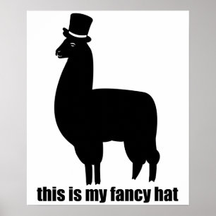 Dit is mijn Fancy Pet Llama Poster