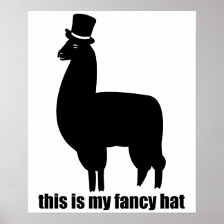 Dit is mijn Fancy Pet Llama Poster